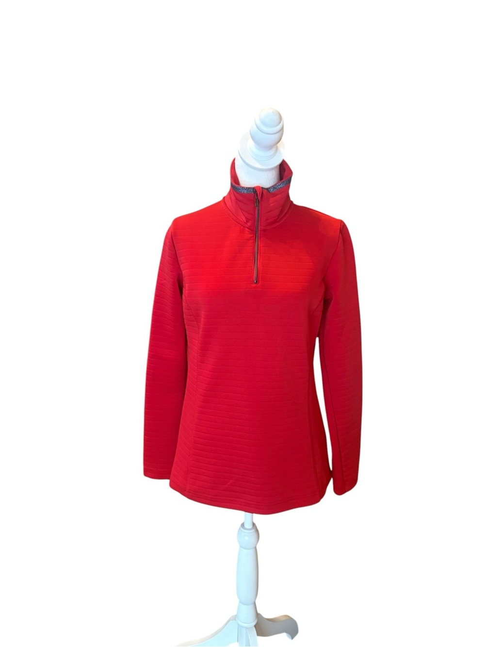 LUHTA  Halssila Shirt Stretchy Midweight Base Layer Womens Medium NWOT Red